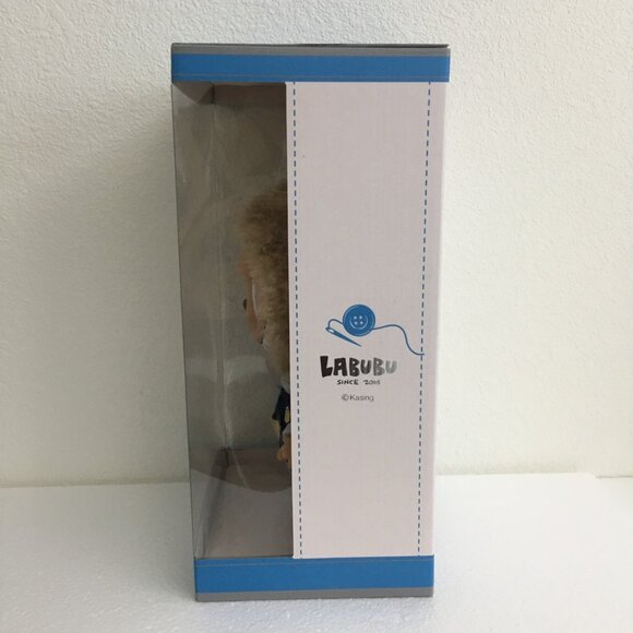 Labubu Time to Chill Vinyl Plush Doll - Brown and Blue - Picture 8 of 13